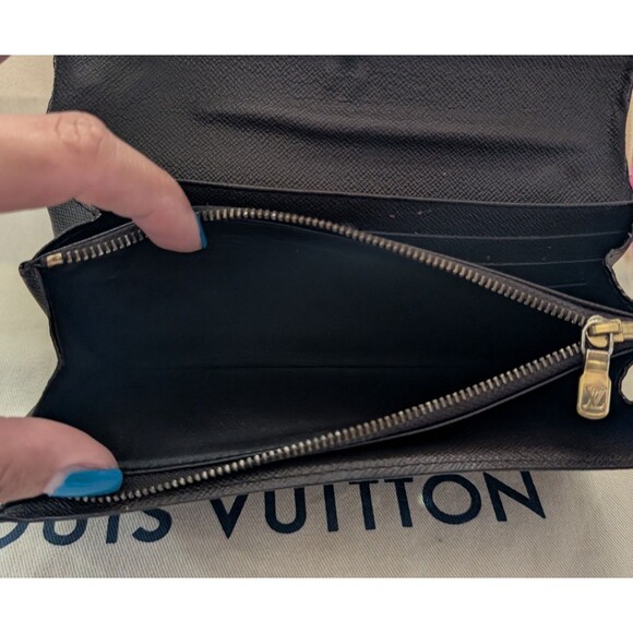 Louis Vuitton Damier Portefeuille Sarah CA4038 Long Wallet - Picture 5 of 9